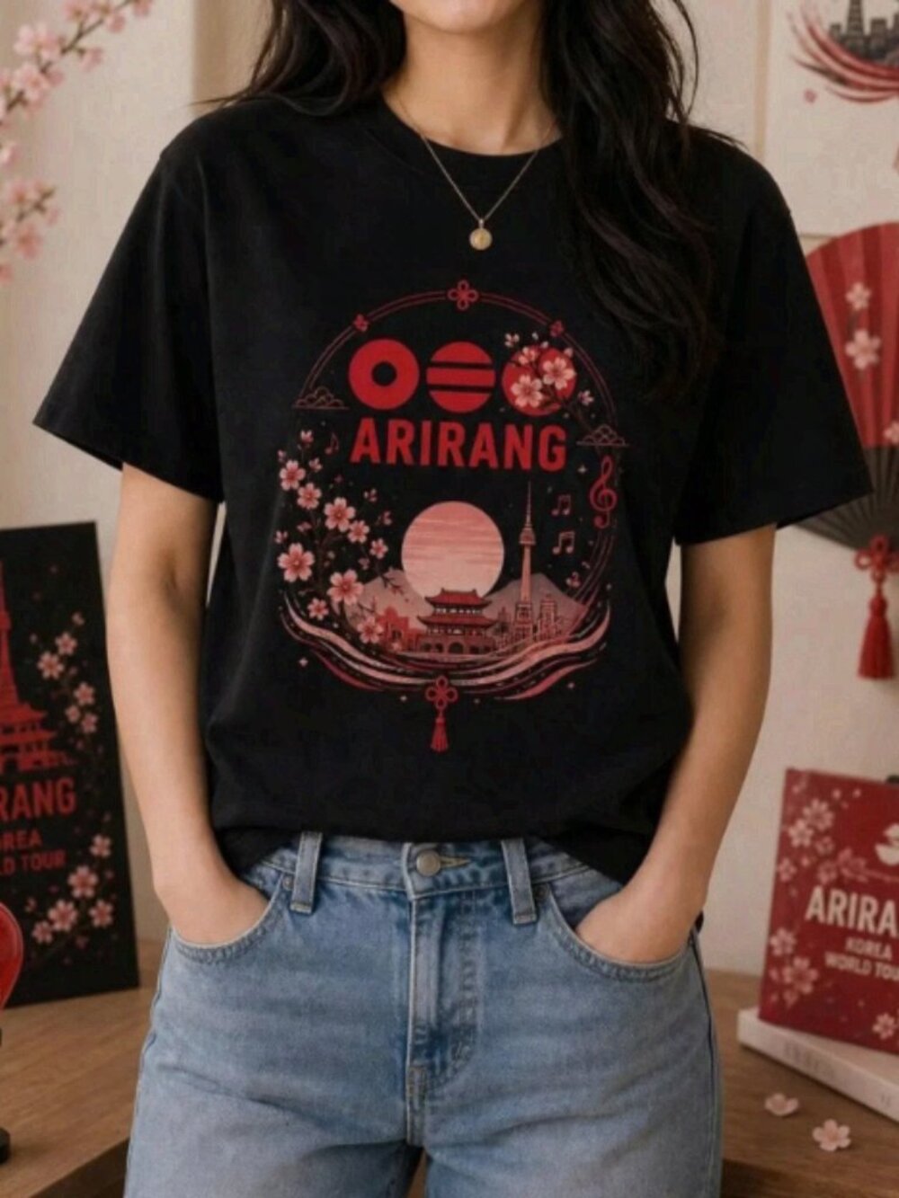 Arirang Korea World Tour Graphic T-Shirt